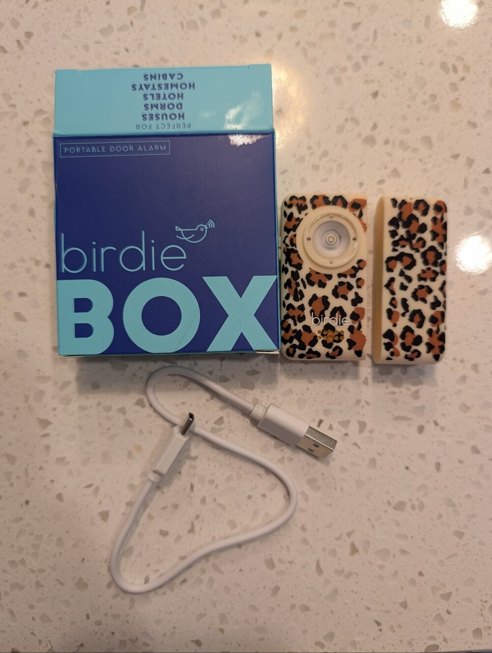 Birdie Door Security Alarm (Cheetah Print)